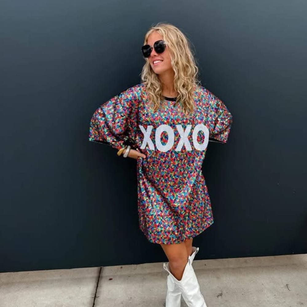 BLAKELEY XOXO Sequin Top/Dress